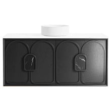 Laguna MKII 1200mm Wall Hung Single Vanity with Solid Surface Countertop